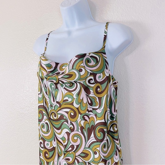 RSQ Tilly’s Swirl Satin Slip Dress Size M - Picture 3 of 7